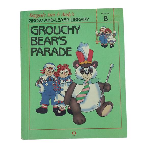 Raggedy Ann & Andy’s Grow-and-Learn Library Vol 8 - Vtg 1988 Kid HC‎ Book - Picture 9 of 9